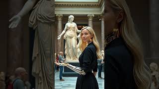 Ai Robot Guide Futuristic Museum Experience