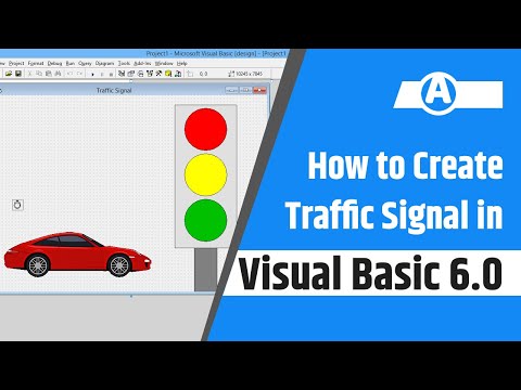 How to create traffic signal in visual basic 6.0