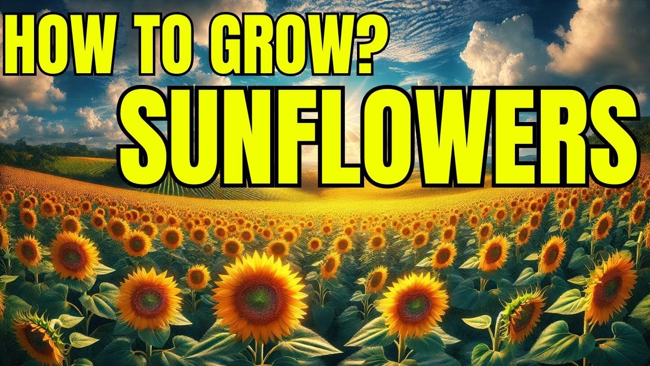 How to Grow Sunflowers Like a Pro: Tips & Tricks for Beginners - YouTube