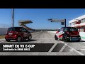 Smart Fortwo EQ vs Smart E-Cup | Il Confronto in Drag Race