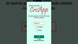 CreAPP screenshot 2