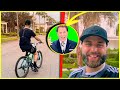 CONHECENDO O BAIRRO DO SILVIO SANTOS NOS EUA DE BIKE - BIKE VLOG