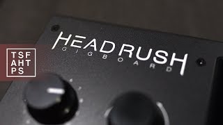 Headrush Gigboard into an Amp