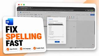 How to Turn On Spell Check in Microsoft Word (2026 Language Tools)