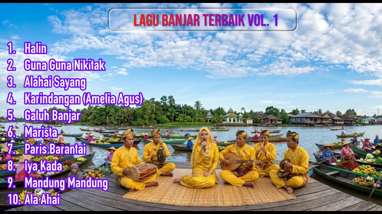 Playlist Lagu Banjar Terbaik | Kumpulan Lagu Banjar Remake Vol. 1 | HITS Kalimantan Selatan
