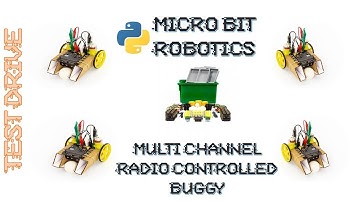 Kitronik lesson in a box: Python Multi-channel radio controlled micro:bit robotics
