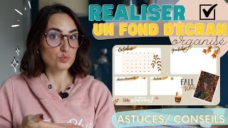 COMMENT AVOIR UN FOND D'ÉCRAN ORGANISÉ? Astuces et conseils screenshot 2