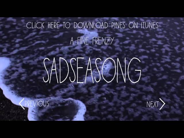 A Fine Frenzy: PINES Album Sampler