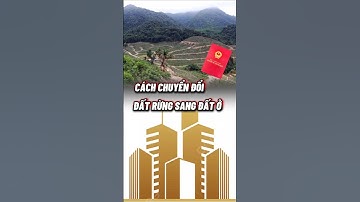 Hướng Dẫn Chuyển Đất Rừng sang Đất Ở #trending #batdongsan #viral #video #tintuc