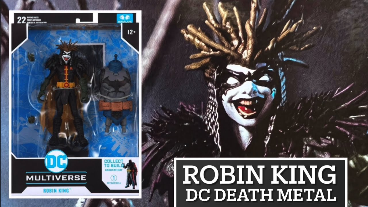 Robin King Dc multiverse Death Metal collection unboxing and review. Pt.3