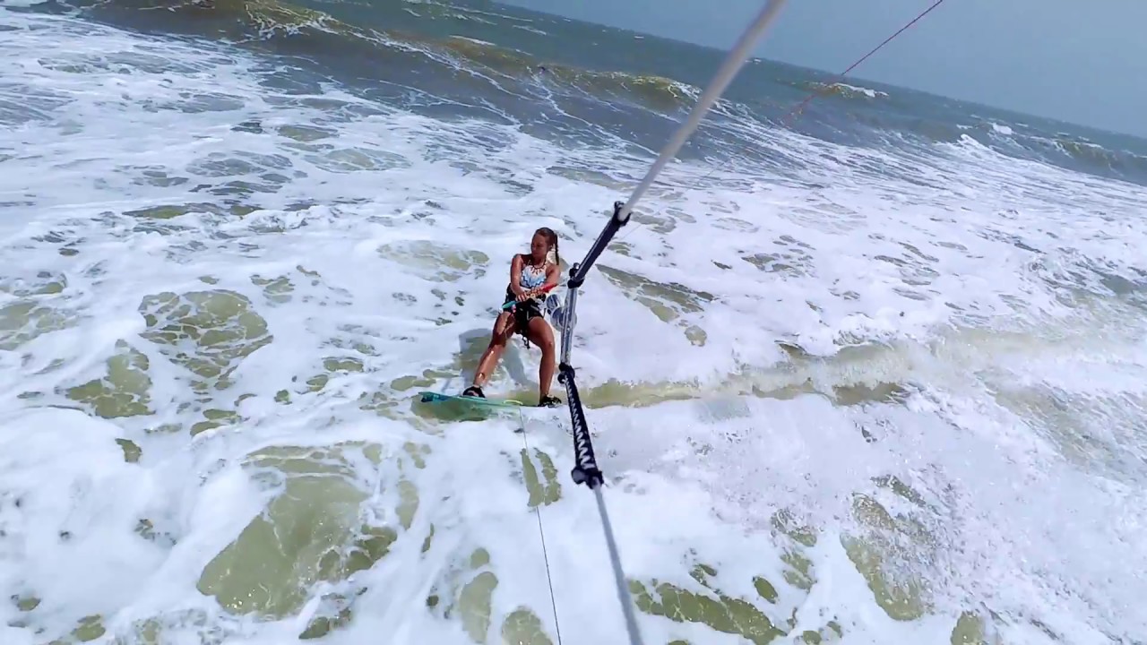 Kitesurfing in Mui Ne, Vietnam. Action! Cut! part 2 YouTube