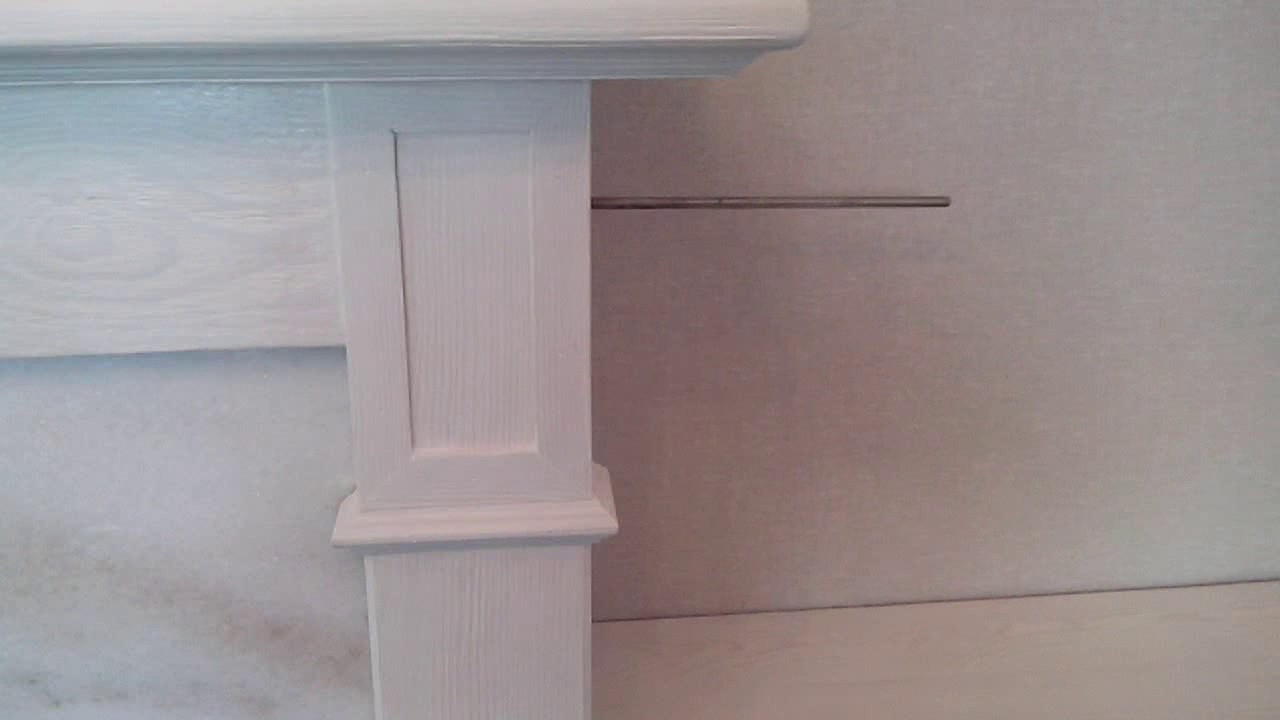 Облицовка камина деревом. Дровница возле камина. - YouTube