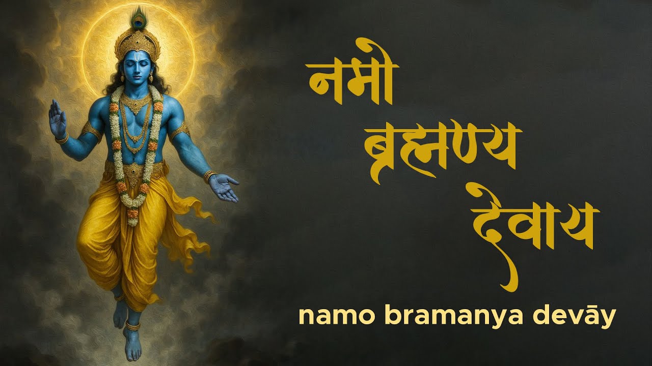 I offer myself to Vāsudeva the Master of the entire Universe | Guide me & Protect me My KRISHNA ~