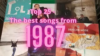 Top 25 - The best songs from 1987