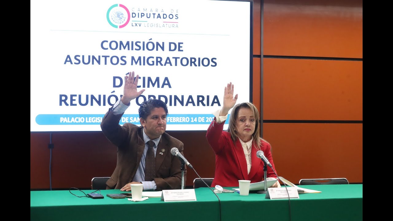 EN VIVO / Reunión Ordinaria de la Comisión de Asuntos Migratorios - YouTube