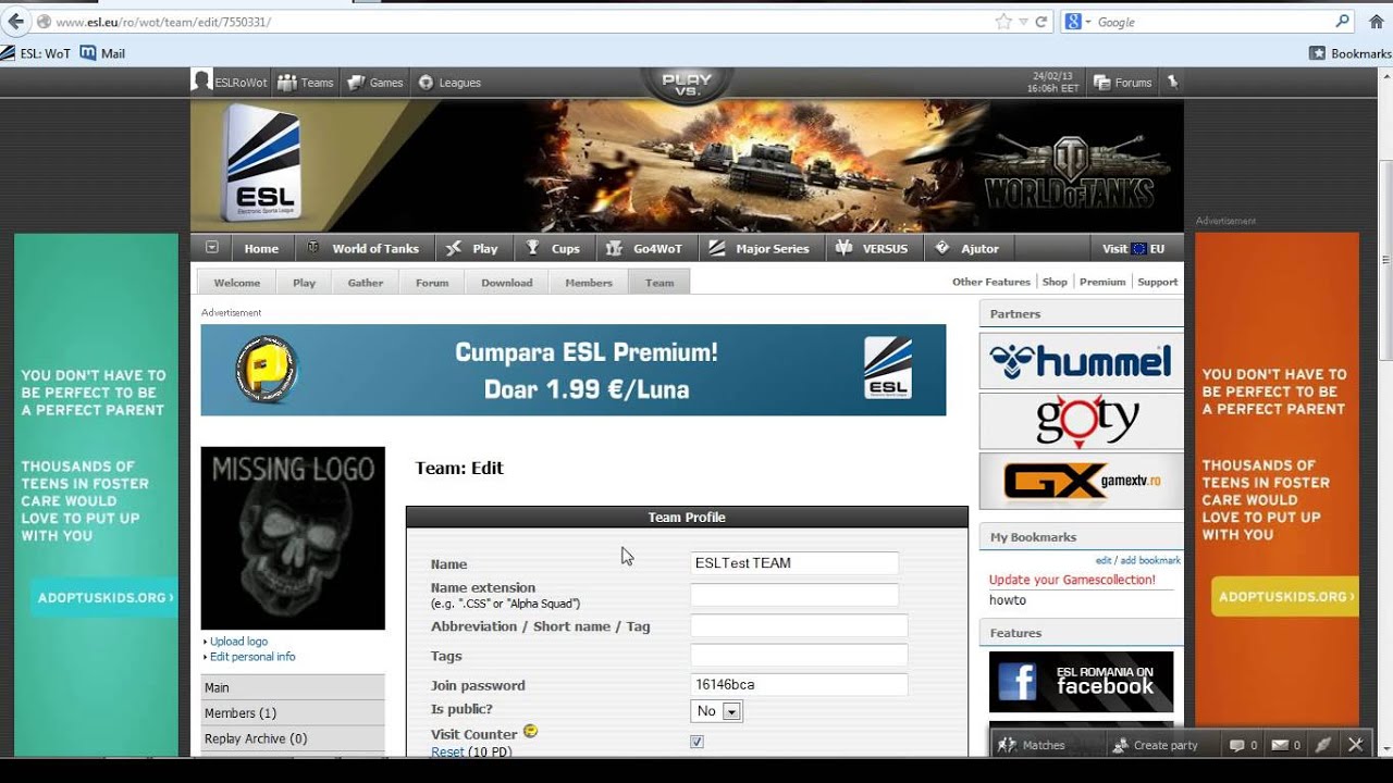 ESL World of Tanks Account Tutorial Part 3 YouTube