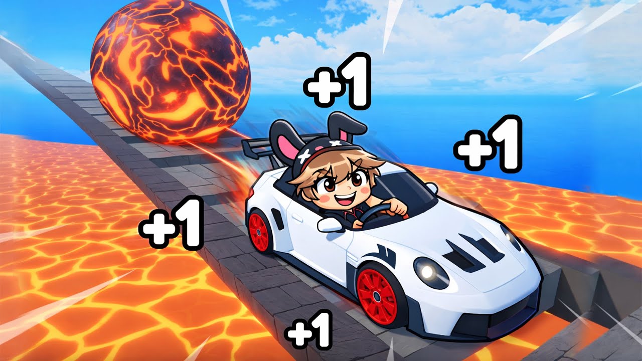 MENGENDARAI MOBIL BALAP DAN MELEWATI RINTANGAN BERBAHAYA!!