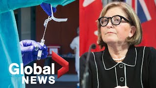 Coronavirus: Ontario health officials say low-risk, asymptomatic people shouldn't get COVID-19 tests