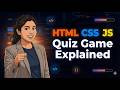 Building a Quick Quiz App 🚀 | HTML, CSS &amp; JavaScript Explained in Simple Words!   #quizapp