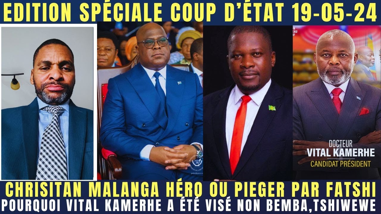 URGENT BA KANGI AMBONGO COUP D'ÉTAT RATÉ CONTRE FATSHI VOICI LE REBELLE BA CITÉ KOMBO YA KABILA