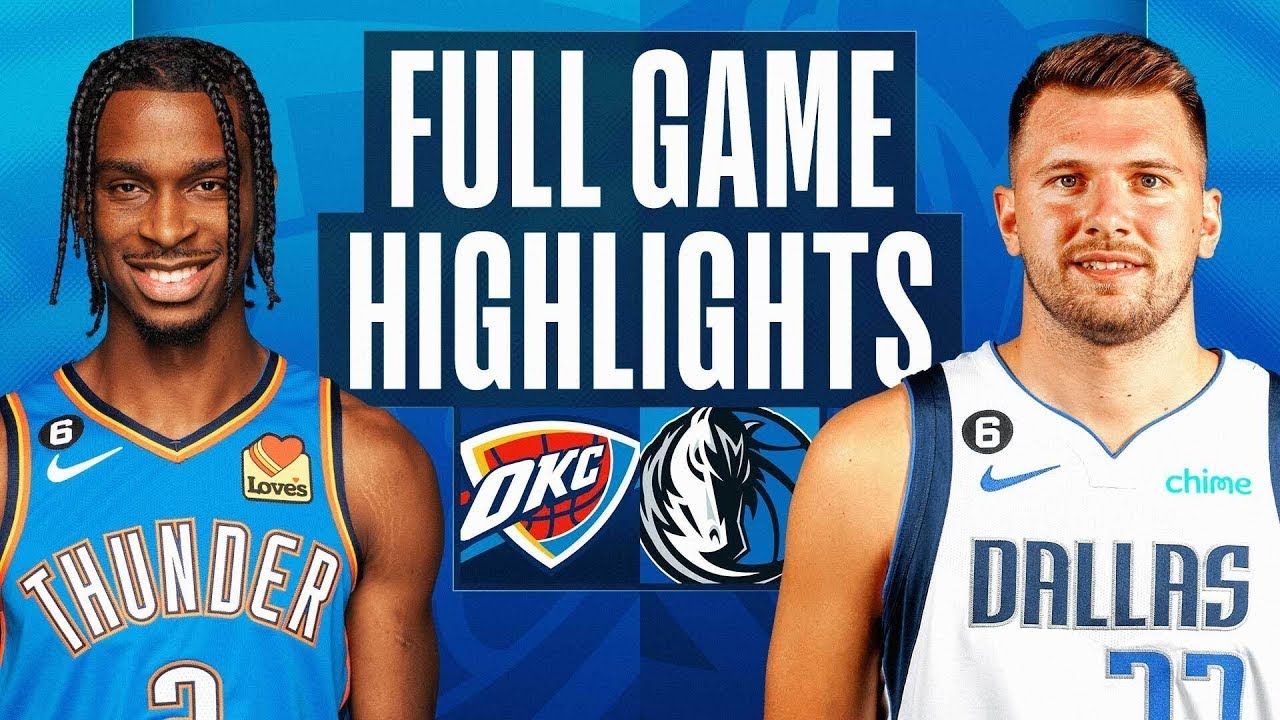 Dallas Mavericks Vs Oklahoma City Thunder Full Game Highlights Dec Dallas Mavericks Vs Oklahoma City Thunder Full Game Highlights Dec