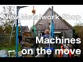 New Metalwork Shop - Machines on the Move