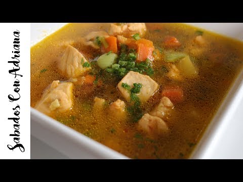 Video: Receta De Sopa De Pollo Deliciosa