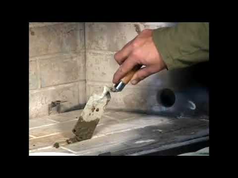 Repairing Fireplace Mortar