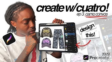 How I Use Procreate To Design Patterns in 2025!