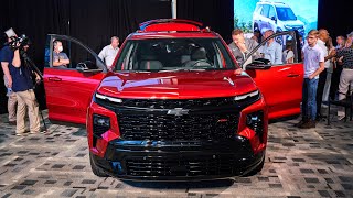 Обновленный полноразмерный кроссовер Chevrolet Traverse 2024 года выпуска