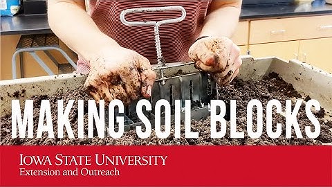 How I Did It (Making My Own Soil Blocks)