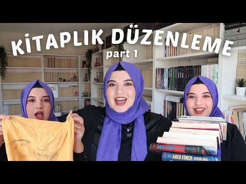 KİTAPLIK DÜZENLEME #1 | TÜM DÜZEN DEĞİŞİYOR! 🥹