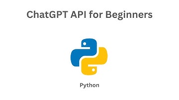 ChatGPT in python using openAI API