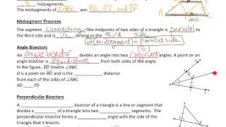 Module 8a notes 1 define special segments