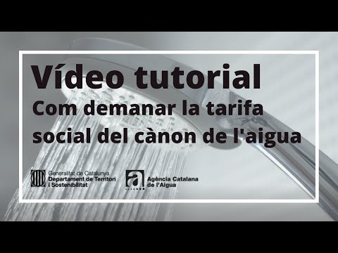 Vídeo: Quina tarifa de servei?