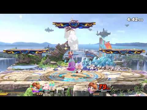 スマブラSP　amiiboデイジーVSレベル9デイジー　戦場