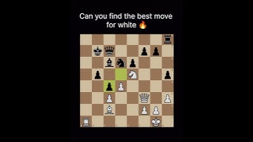 white to move🔥 #chess #games #puzzle #tactics #chessgame #tacticalgame #whitewin #chesstrap