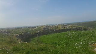 Cahercommaun Stone Ringfort near Carron in The Burren in County Clare