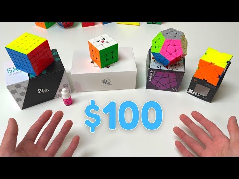 $100 RUBIK'S CUBE UNBOXING! | X-Man Tornado V2, YJ MGC 5x5 + More!