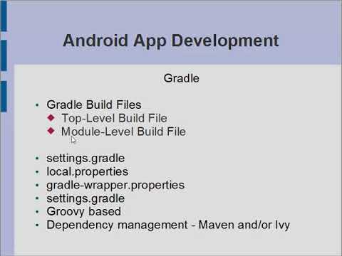 Android Studio Gradle : part 1