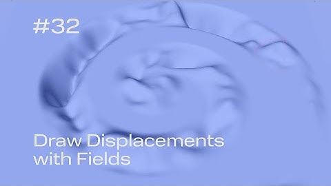 Cinema 4D Quick Tip #32 - Draw Displacements with Fields (Project File on Patreon)