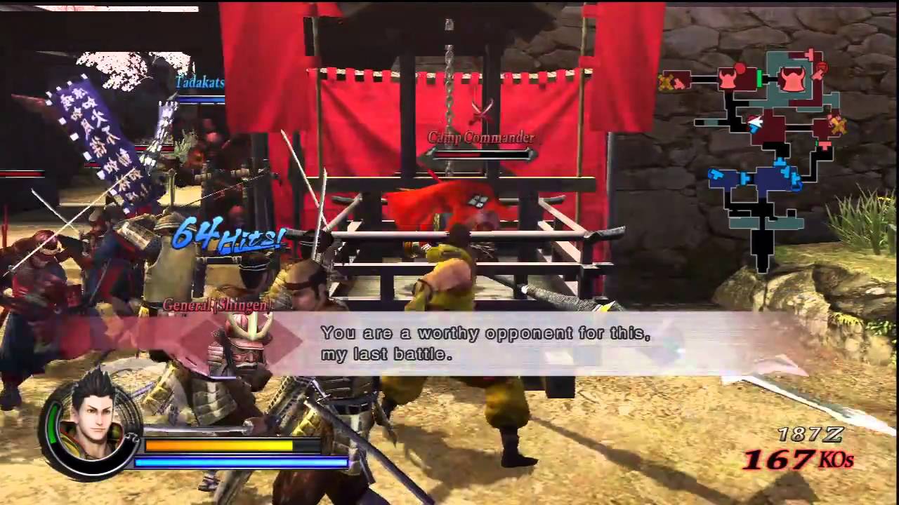 Sengoku BASARA Samurai Heroes Demo pt1