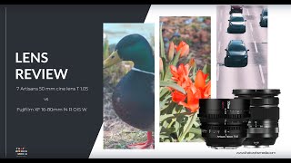 Review - 7Artisans Cine 50 mm T1.05 vs Fujifilm XF 16-80 mm f4 R OIS W Lens on a Fuji XT-4 screenshot 4
