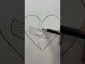 Broken heart 💔 Drawing