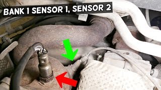 HOW TO REPLACE OXYGEN SENSOR BANK 1 SENSOR 1 SENSOR 2 CHRYSLER JEEP DODGE 3.6 PENTASTAR