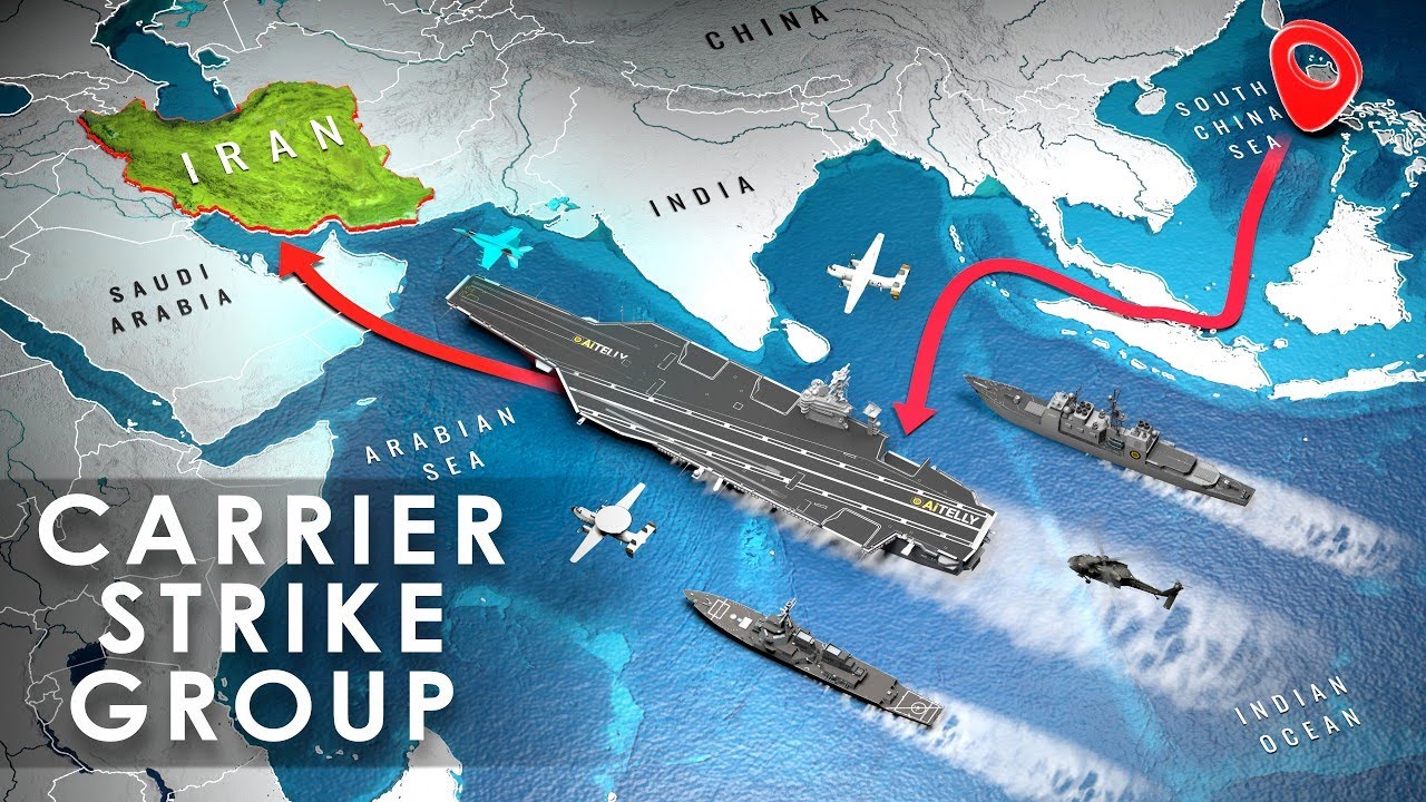 Секретный план войны США с использованием авианосцев против Ирана: полное объяснение военной стра...