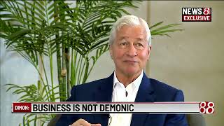 WISHTV exclusive interview with Jamie Dimon, chairman and chief executive officer of JPMorgan Chase