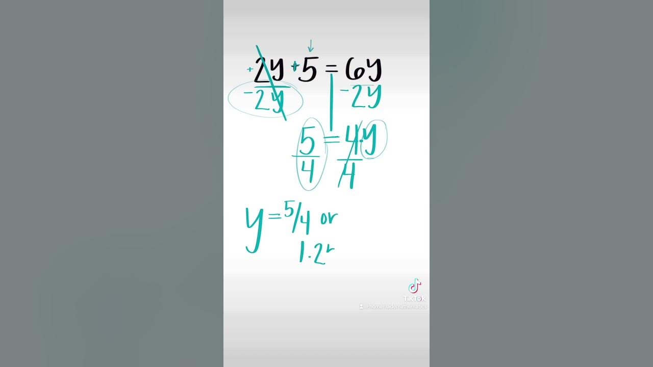 Solving Equations With Variables On Both Sides Solve 2y 5 6y solving-equations-with-variables-on-both-sides-solve-2y-5-6y