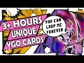 3 hours of unique cards to fall asleep to