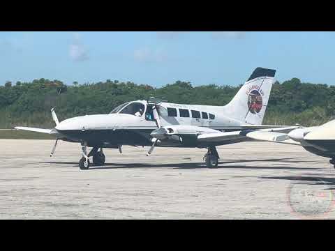 The last time I ever got to see C6-FLX…San Andros Flamingo Air Cessna 402C crash…#RIPFLX